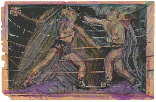 Francis Bacon, ‘Working document 46 recto: Image of two boxers’ Around 1970s–1980s, ©The Barry Joule Collection